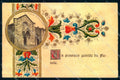 Firenze Fiesole San Francesco pensiero da Rilievo PIEGA ANGOLO cartolina JK0931 – fronte