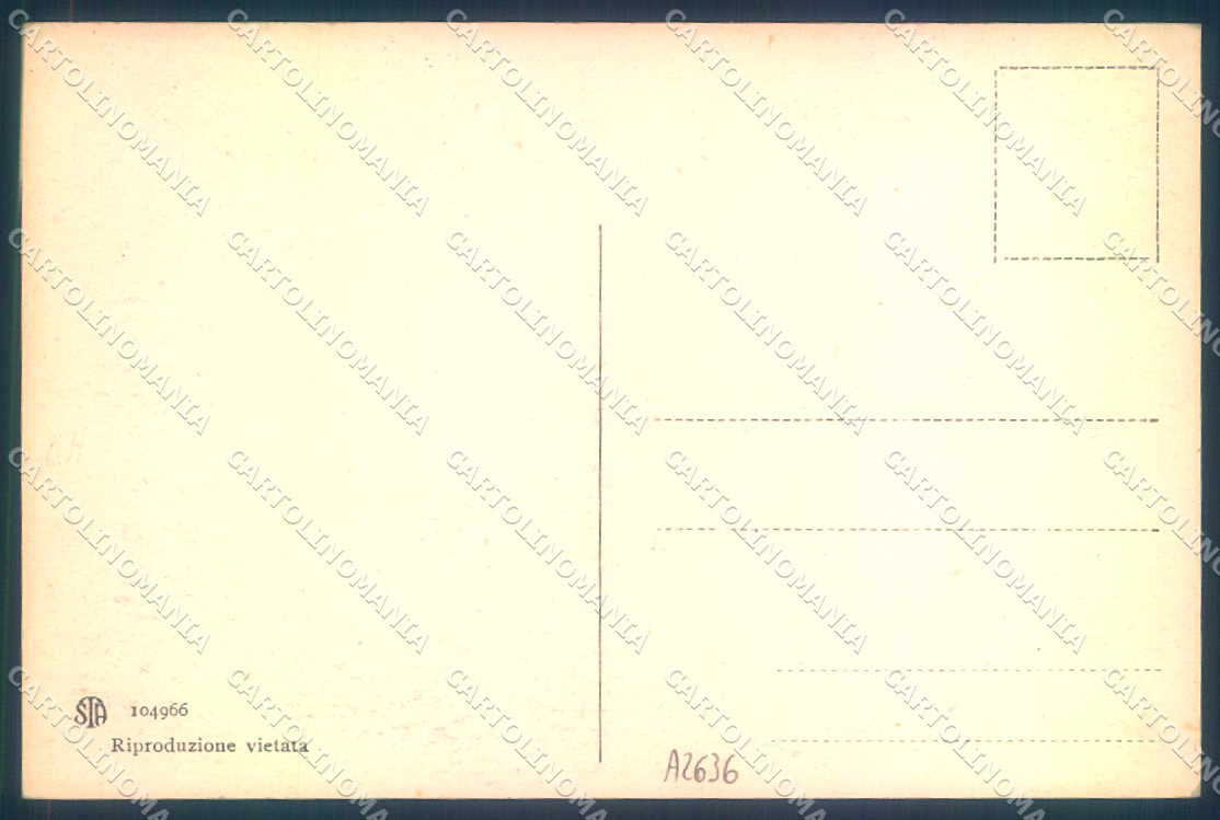 Firenze Fiesole Monumento Piazza Mino Alterocca 104966 cartolina JK0934 – retro