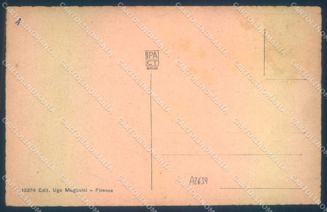 Firenze Fiesole cartolina JK0936 – retro