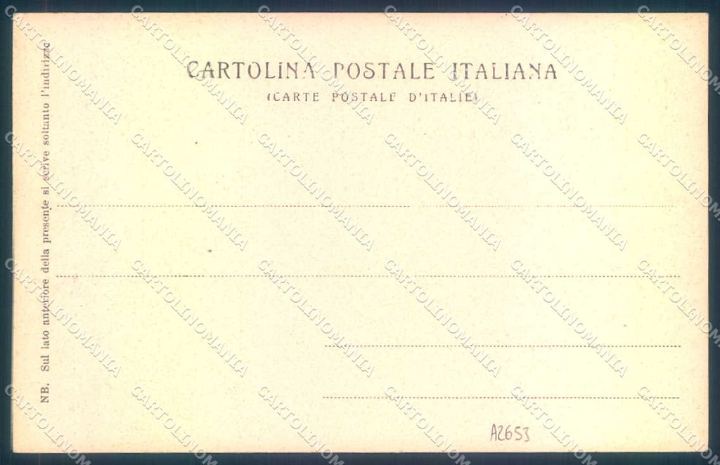 Firenze Fiesole Antica Strada cartolina JK0943 – retro