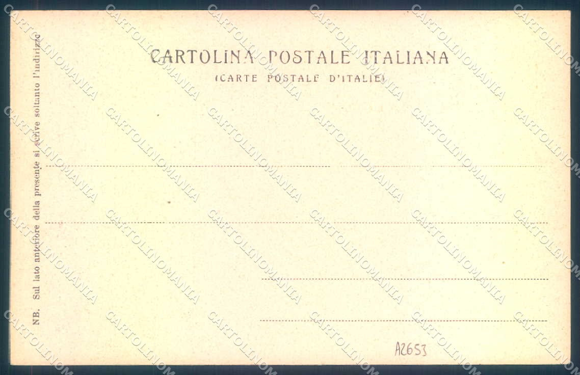 Firenze Fiesole Antica Strada cartolina JK0943 – retro