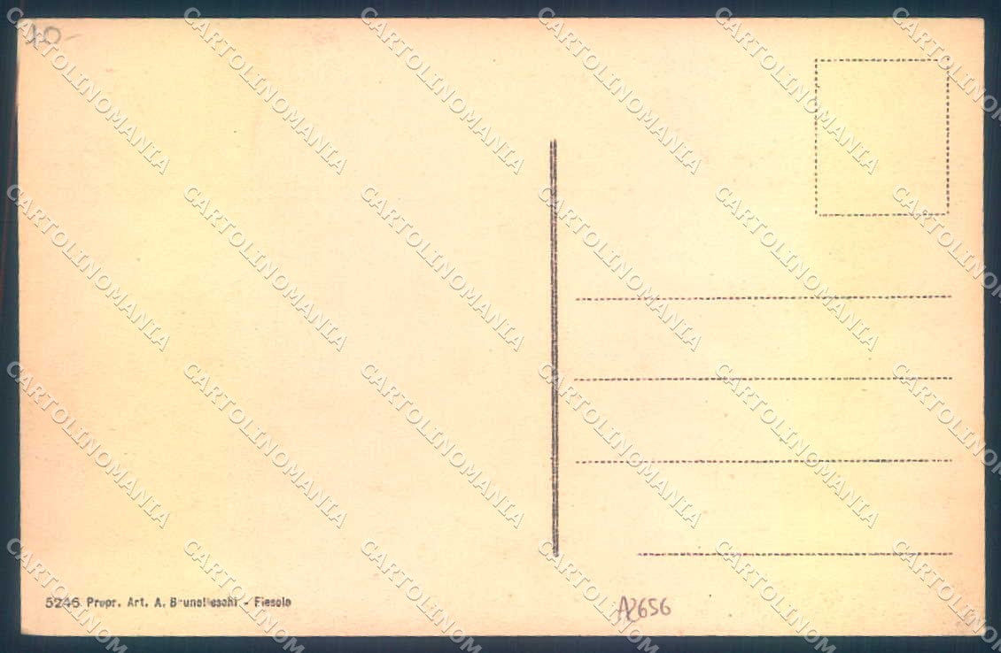 Firenze Fiesole cartolina JK0946 – retro