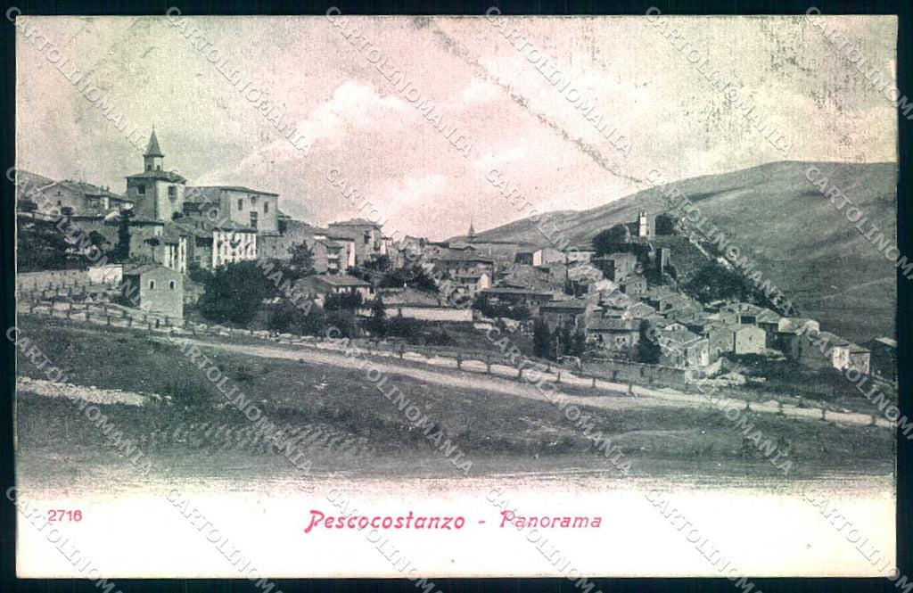 L'Aquila Pescocostanzo cartolina JK0965 – fronte
