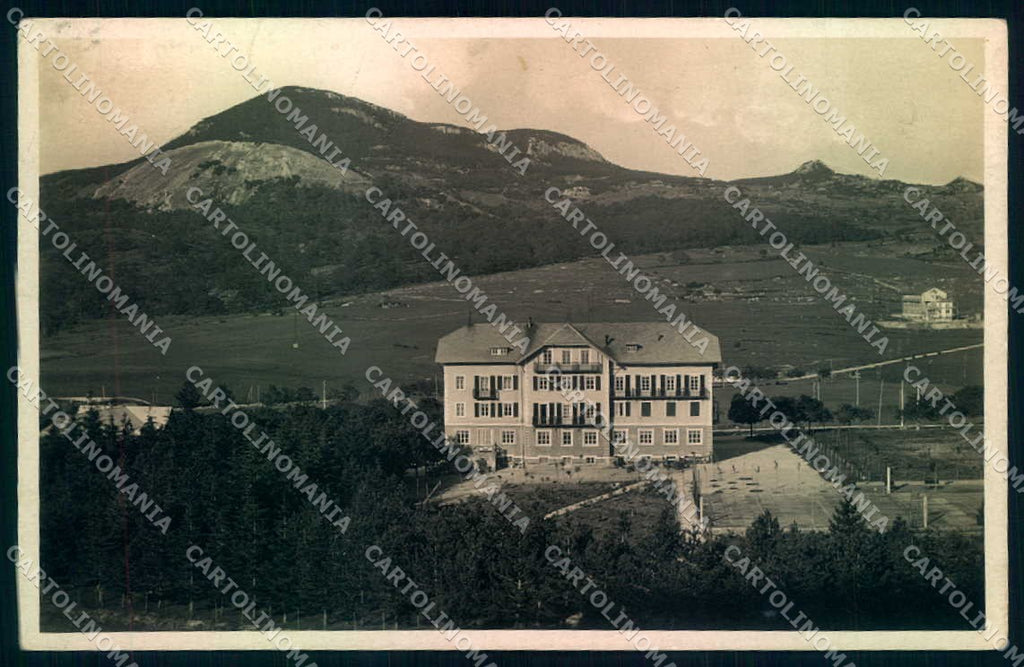 L'Aquila Roccaraso Grande Albergo Savoia PIEGA Foto cartolina  JK0969 – fronte