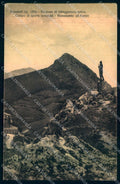 L'Aquila Ovindoli Monumento all'Alpino PIEGA cartolina JK0975 – fronte