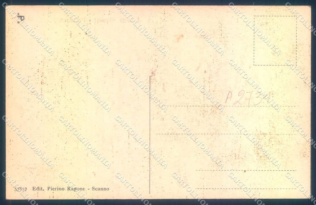 L'Aquila Scanno cartolina JK0982 – retro