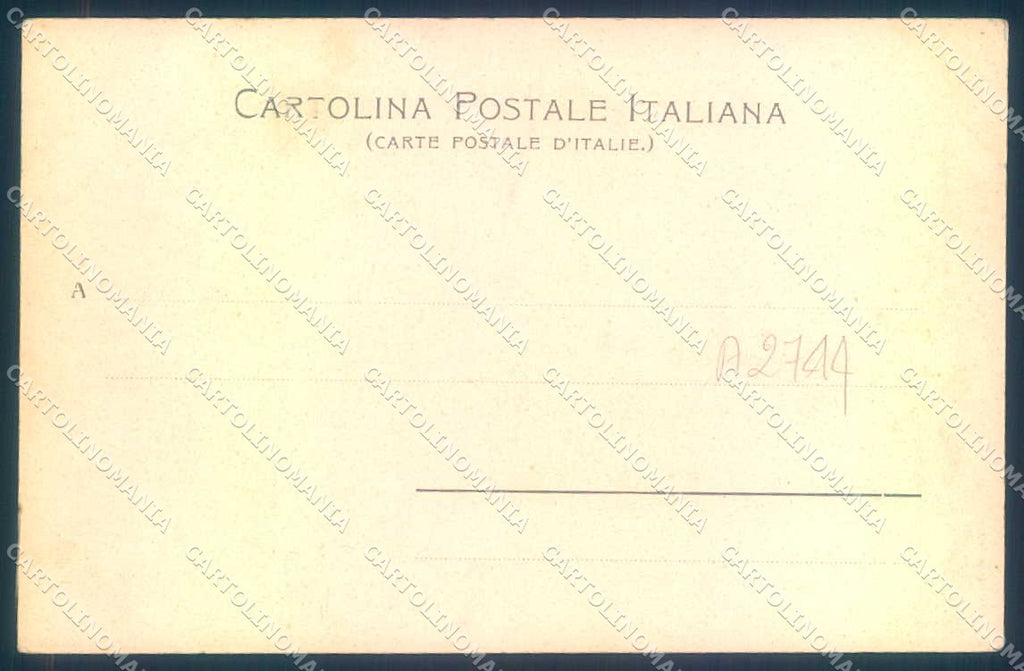 Pistoia Monsummano Monumento Poeta Giusti cartolina JK0987 – retro