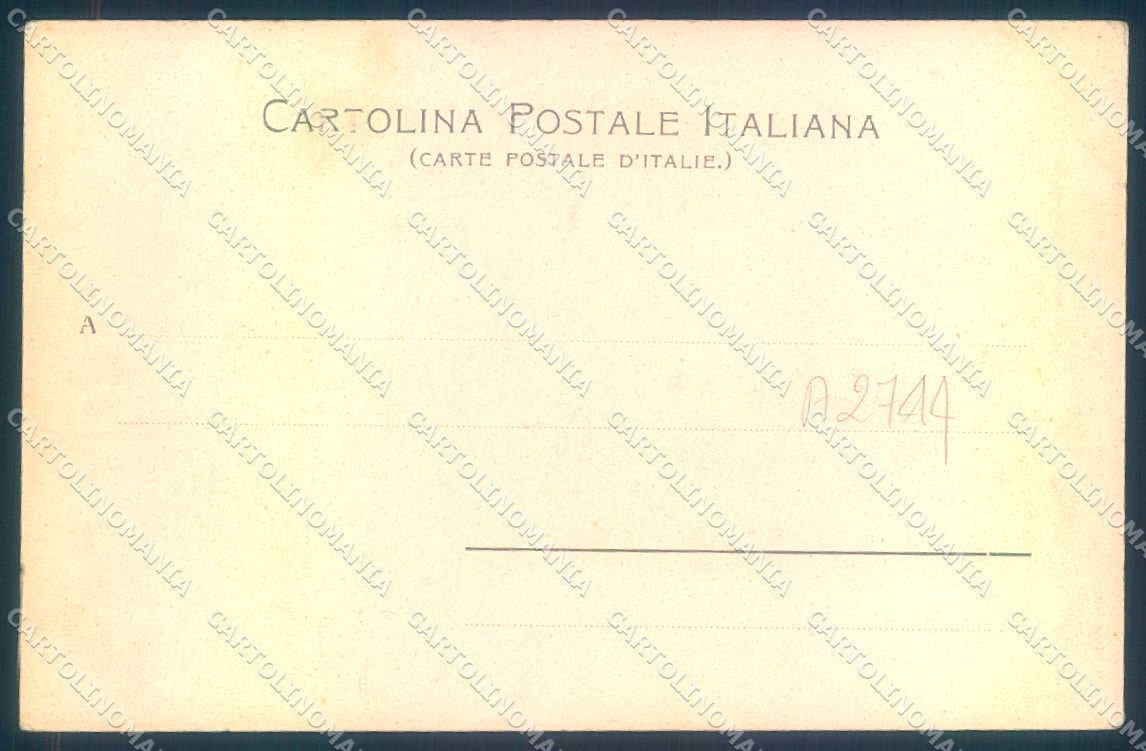 Pistoia Monsummano Monumento Poeta Giusti cartolina JK0987 – retro