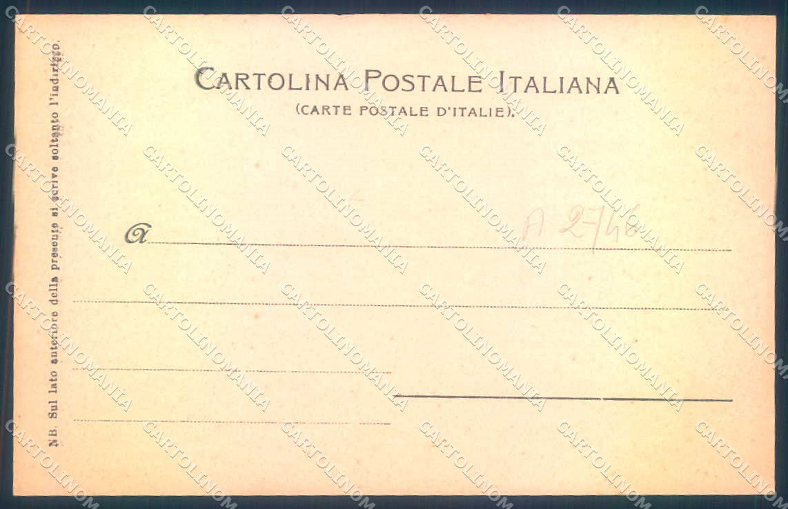 Pistoia Monsummano Chiesa Monumento Poeta Giusti cartolina JK0988 – retro