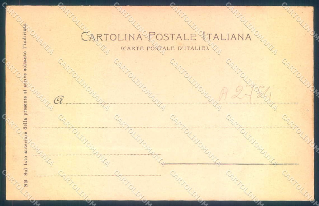 Pistoia Montecatini Torretta Rinfresco Terme cartolina JK0991 – retro