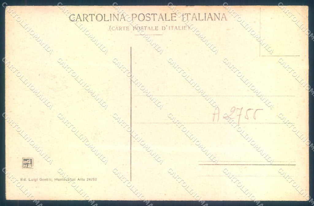 Pistoia Montecatini Chiesa Parrocchiale Modiano 24758 cartolina JK0992 – retro