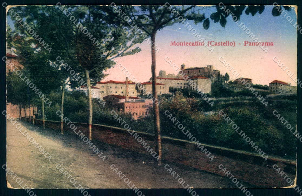 Pistoia Montecatini Castello cartolina JK0993 – fronte