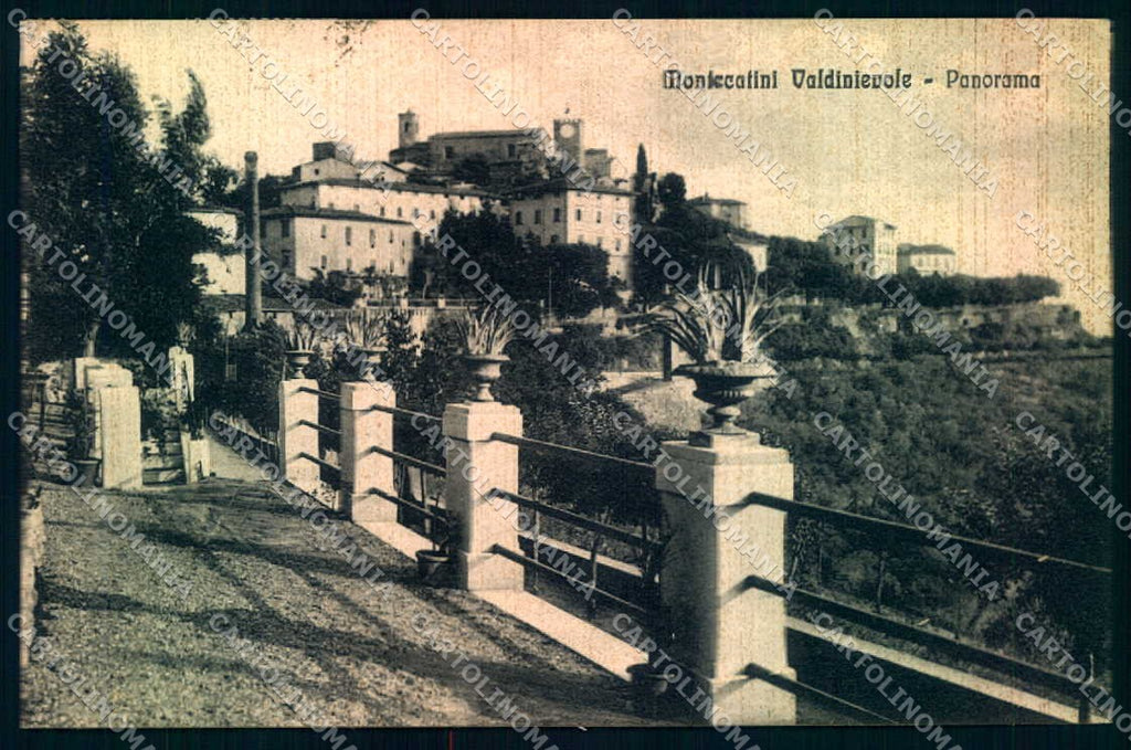 Pistoia Montecatini Alterocca 110165 cartolina JK1000 – fronte
