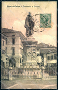 Belluno Pieve di Cadore Monumento Tiziano Breveglieri 13810 cartolina JK1005 – fronte