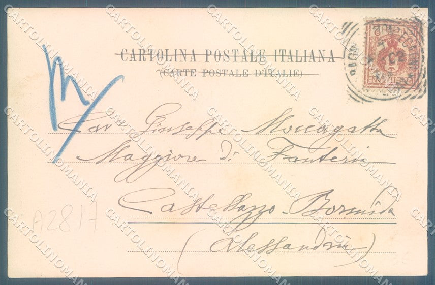 Pistoia Montecatini Terme Stabilimento Kinesiterapia cartolina JK1009 – retro