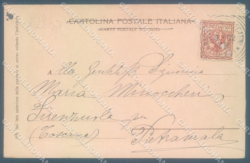 Pistoia Montecatini Terme Fonte Tettuccio Trenkler 15668 cartolina JK1018 – retro