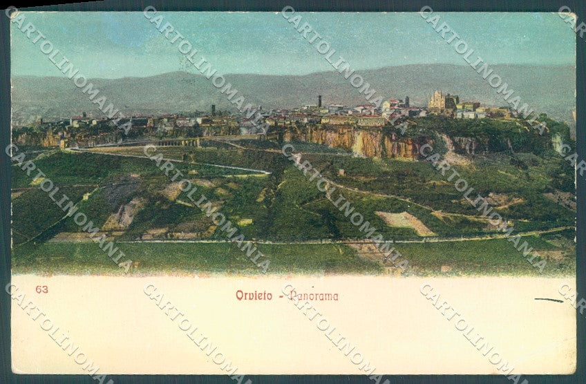 Terni Orvieto PIEGA ANGOLO cartolina JK1026 – fronte