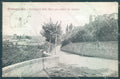 Pistoia Montecatini Passeggiata delle Mura PIEGA cartolina JK1030 – fronte