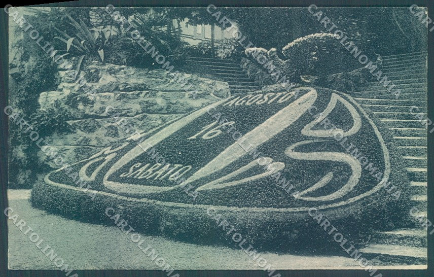 Pistoia Montecatini Calendario Floreale Brunner cartolina JK1034 – fronte