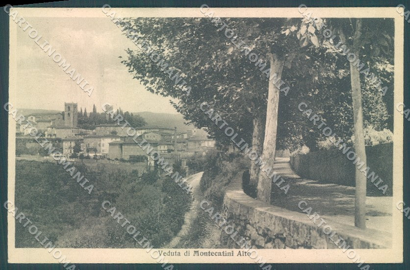Pistoia Montecatini cartolina JK1035 – fronte