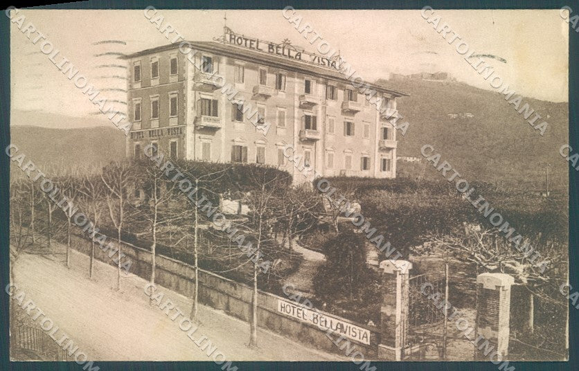 Pistoia Montecatini Hotel Bellavista cartolina JK1037 – fronte
