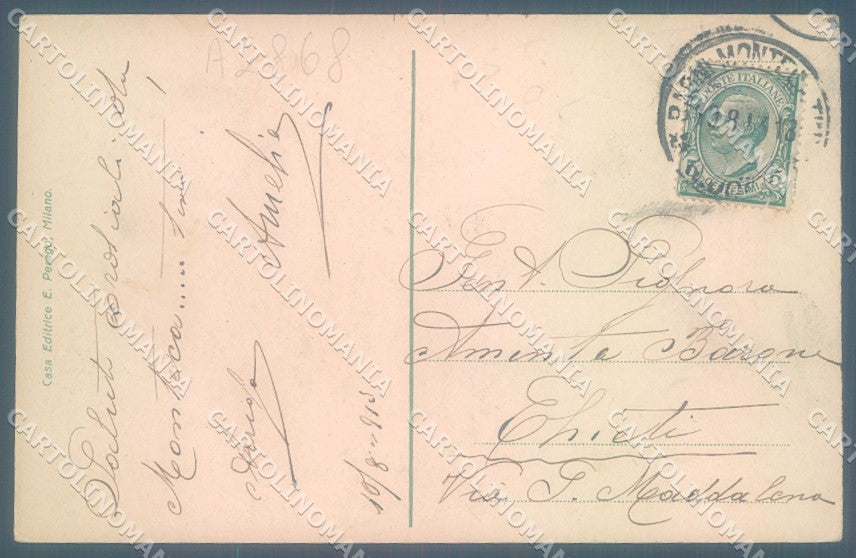 Pistoia Montecatini Terme Parco delle Tamerici cartolina JK1041 – retro