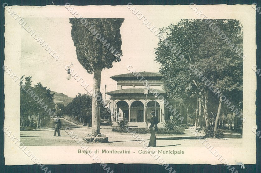 Pistoia Montecatini Casino Municipale cartolina JK1042 – fronte
