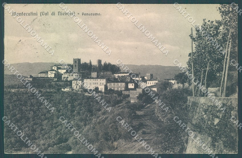 Pistoia Montecatini Val di Nievole Brunner 5051 cartolina JK1045 – fronte