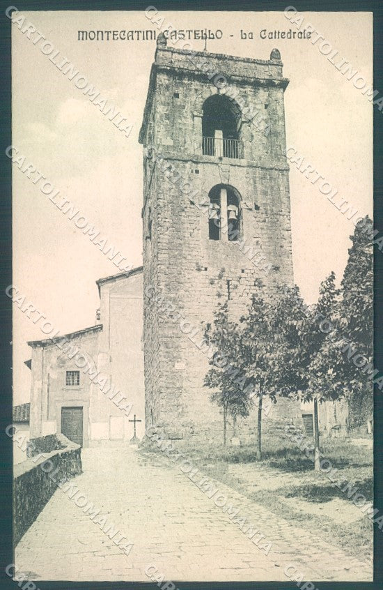 Pistoia Montecatini Castello Cattedrale cartolina JK1051 – fronte