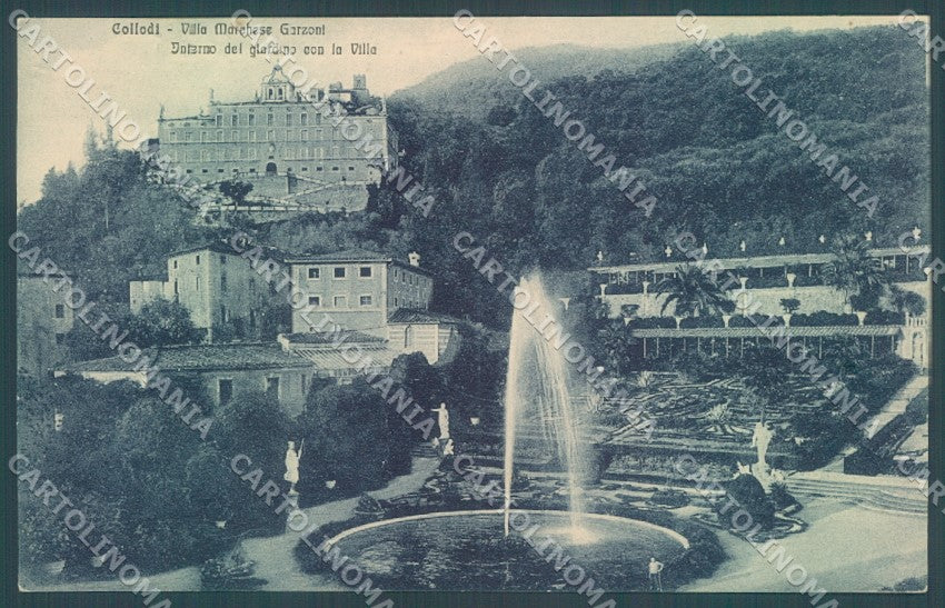 Pistoia Collodi Villa Marchese Garzoni Giardino cartolina JK1063 – fronte