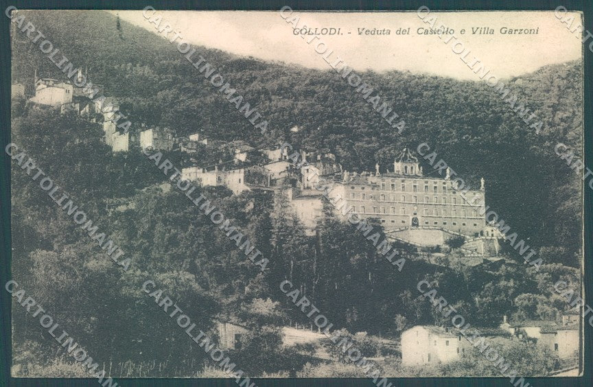 Pistoia Collodi Castello Villa Garzoni cartolina JK1068 – fronte