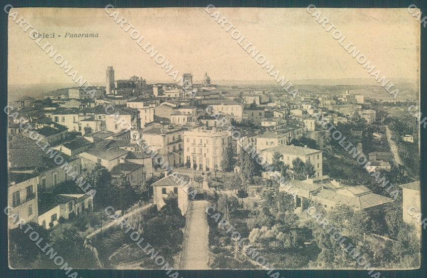 Chieti Città ABRASA cartolina JK1075 – fronte