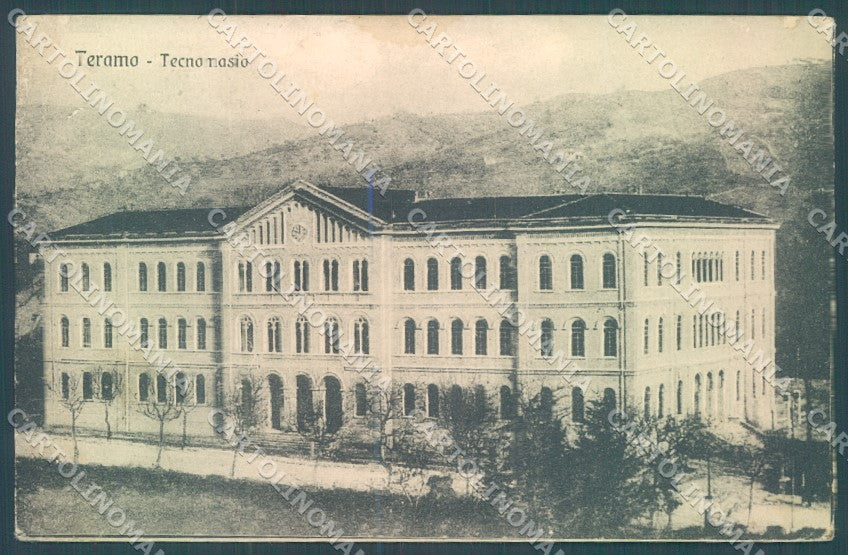 Teramo Città Tecnomasio ABRASA cartolina JK1076 – fronte