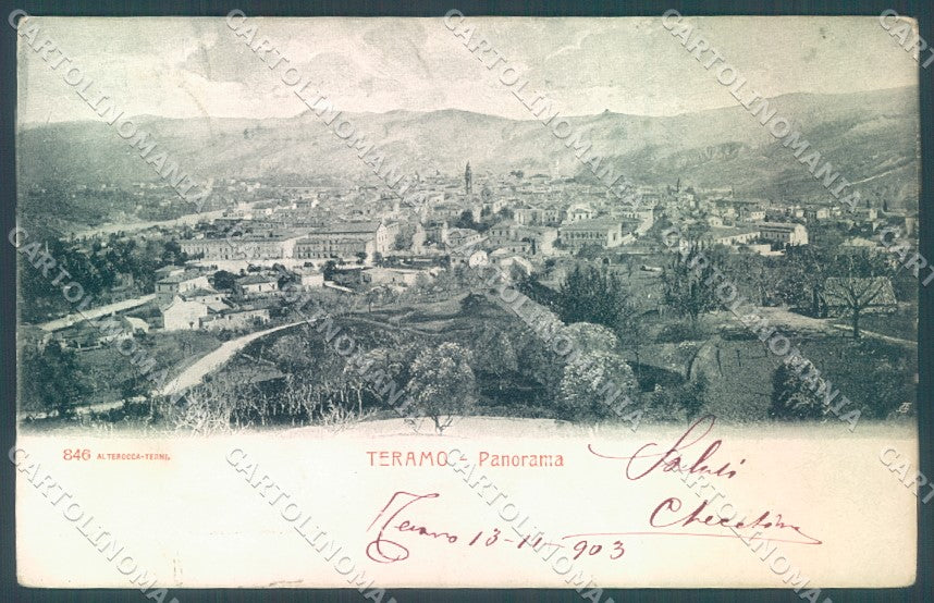Teramo Città Alterocca 846 cartolina JK1081 – fronte
