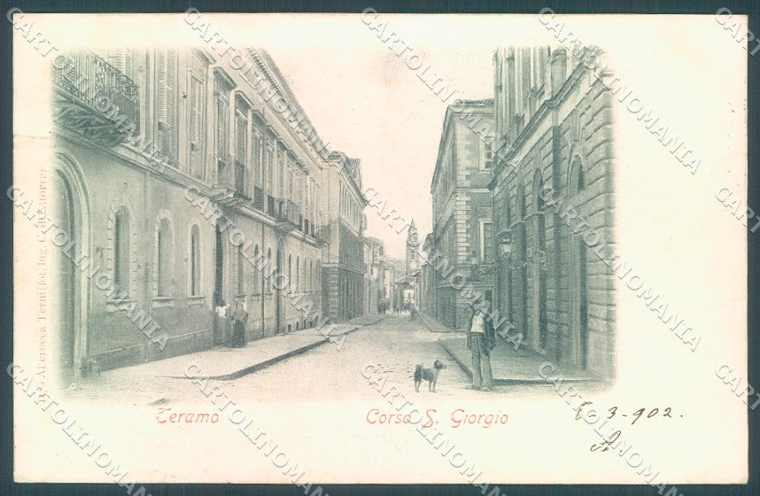 Teramo Città Corso San Giorgio Alterocca 1375 cartolina JK1086 – fronte