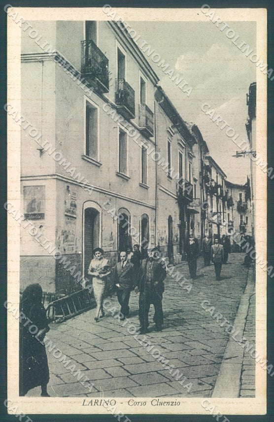Campobasso Larino Corso Cluenzio cartolina JK1091 – fronte