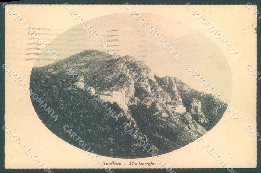 Avellino Città Montevergine cartolina JK1094 – fronte