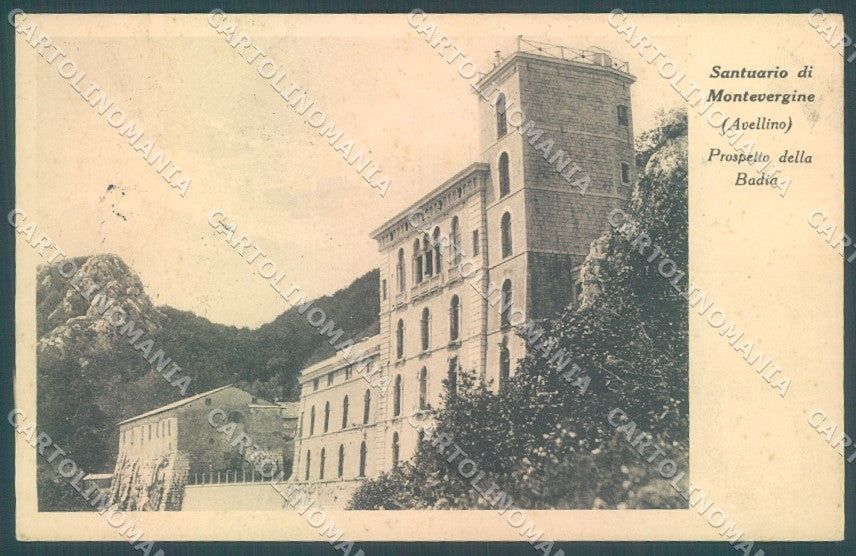 Avellino Città Santuario Montevergine cartolina JK1095 – fronte