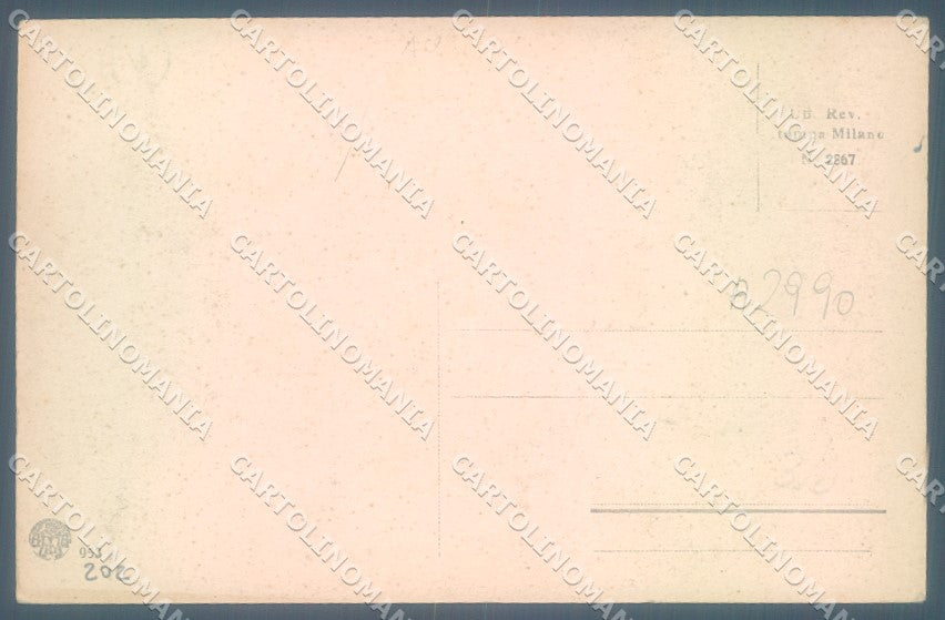 Avellino Montevergine Santuario cartolina JK1098 – retro