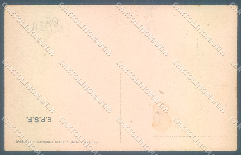Avellino Montevergine Santuario cartolina JK1099 – retro