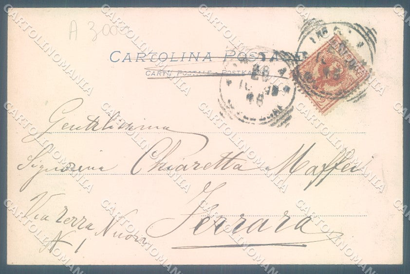 Bologna Imola Pescheria Mercato delle Erbe cartolina JK1102 – retro