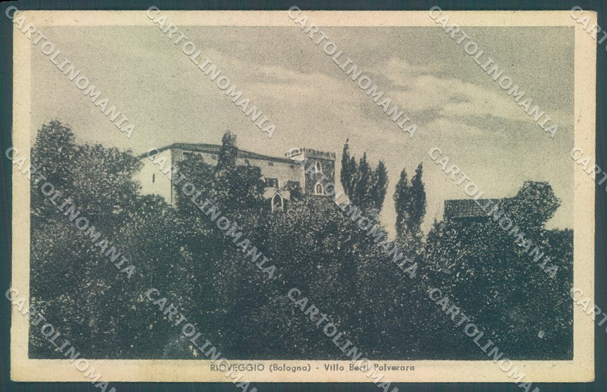 Bologna Rioveggio Villa Berti Polverara cartolina JK1104 – fronte