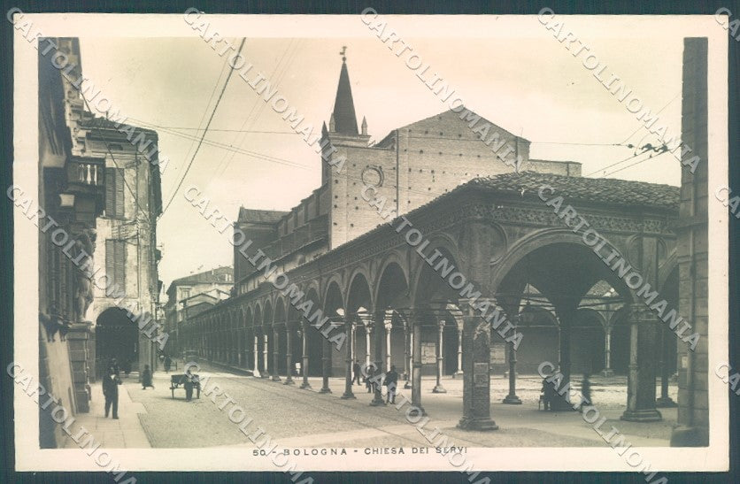 Bologna Città Chiesa dei Servi Foto cartolina JK1108 – fronte