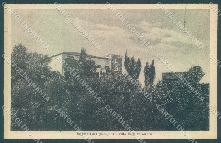 Bologna Rioveggio Villa Berti Polverara cartolina JK1126 – fronte