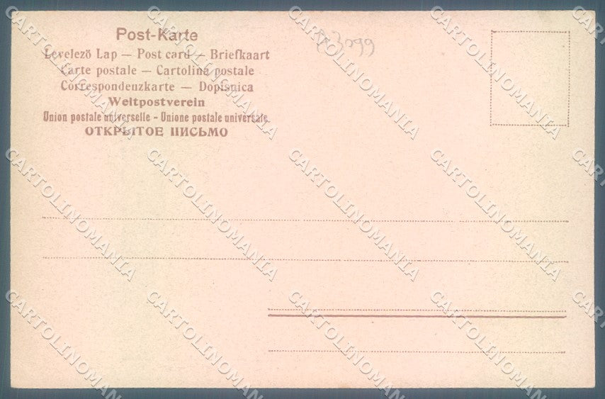 Bologna Porretta Bagni Stabilimento del Leone cartolina JK1136 – retro