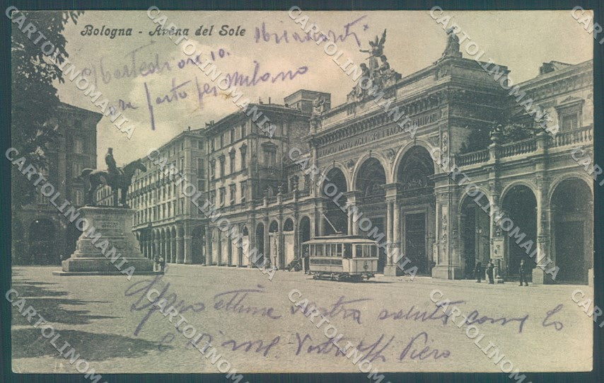 Bologna Città Tram Arena del Sole cartolina JK1138 – fronte