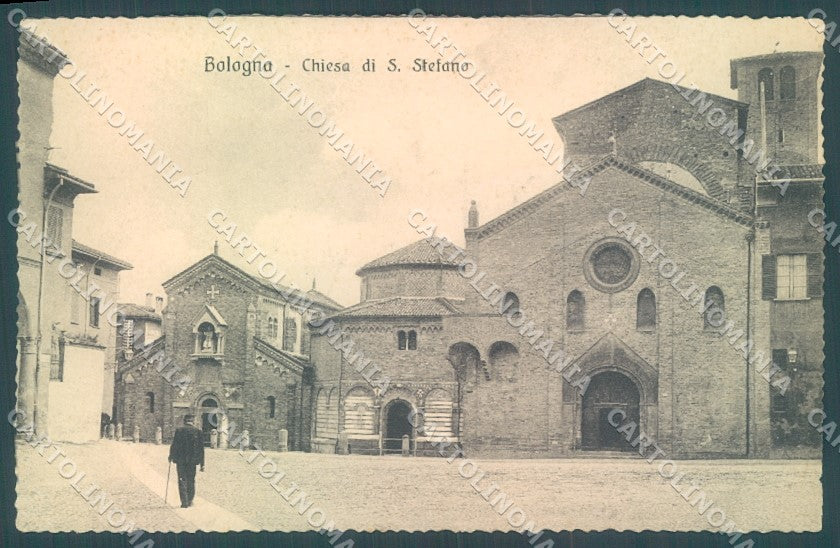 Bologna Città Chiesa Santo Stefano cartolina JK1139 – fronte