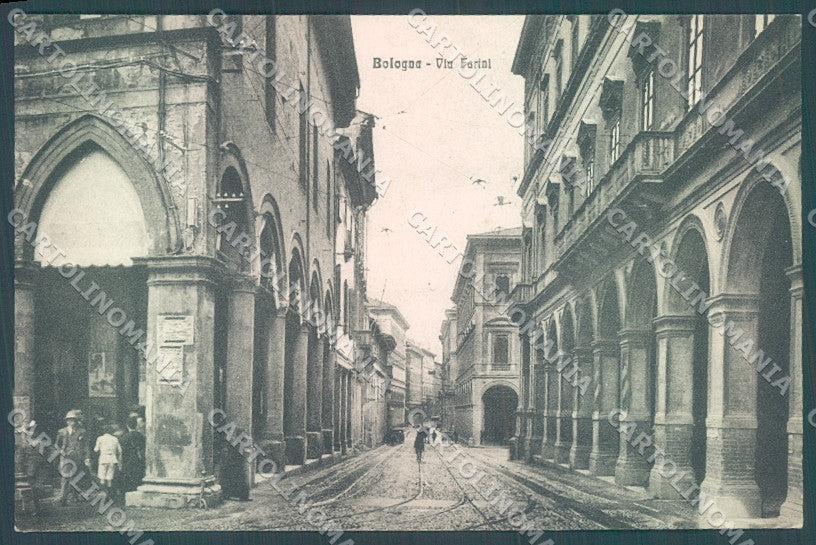 Bologna Città Via Farini cartolina JK1146 – fronte