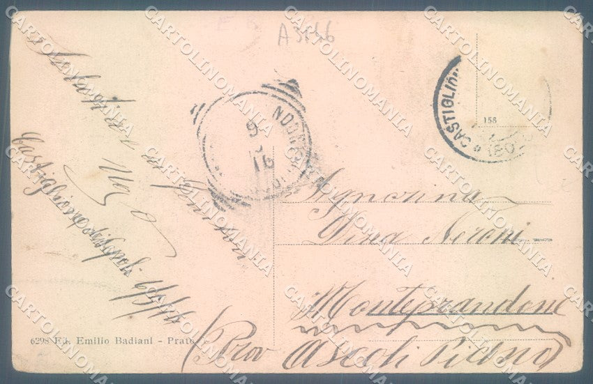 Bologna Castiglione dei Pepoli Contrada San Lorenzo cartolina JK1153 – retro