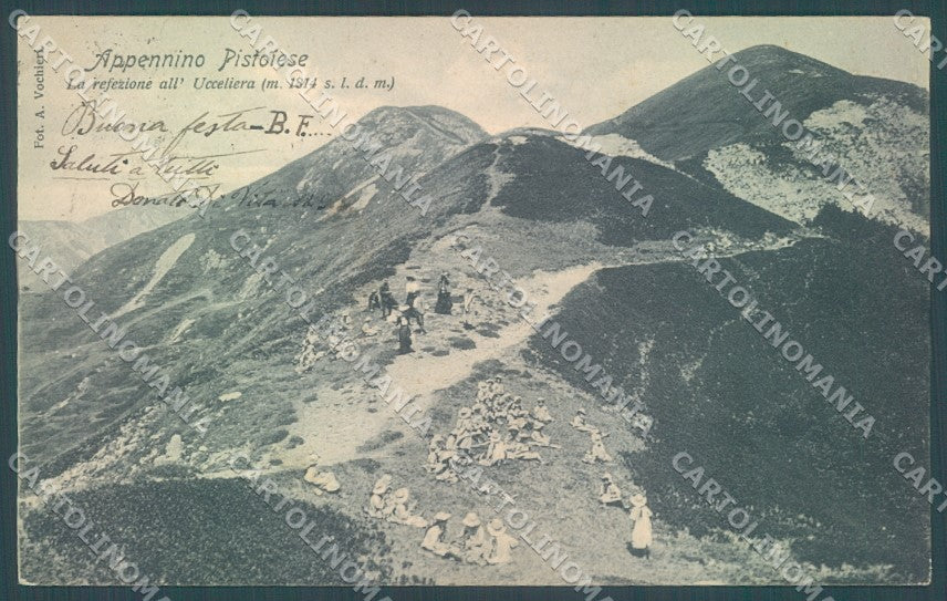Pistoia San Marcello Pistoiese Monte Uccelliera cartolina JK1158 – fronte